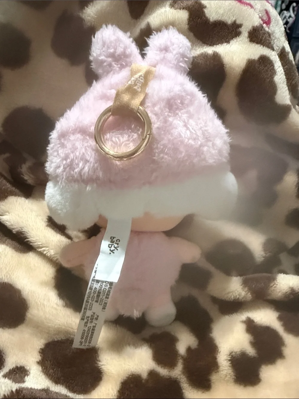 POP MART pink viral crybaby